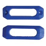 Kit 12 Plastiche Colorate Per Passanti BLU - AC1186-B