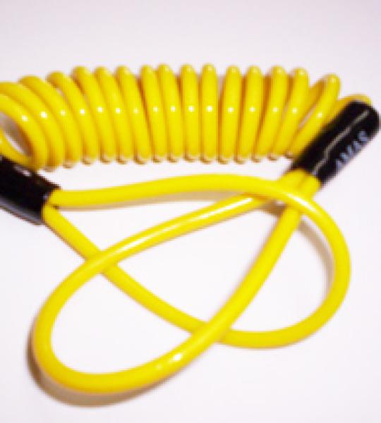 Cavetto acc colore giallo 'Memo per bloccadisco inserito' antift