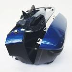 Portapacchi Laterali Supplementari In Pmma Per Borse Laterali Bmw R1200 Rt (07/2014>2018) / R1250 Rt (2019>) / K1600 Gt/Gtl (2010>) TRASPARENTE - PP14-T-K1600GTL