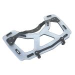 Portapacchi Posteriore Per Topcase In Pmma Bmw R1200 Rt (07/2014>2018) / R1250 Rt (2019>) / K1600 Gt (2010>) TRASPARENTE - pp15-T-K1600GT
