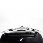Portapacchi Posteriore Per Topcase In Alluminio Bmw R1200 Rt (07/2014>2018) / R1250 Rt (2019>) / K1600 Gt (2010>) NERO TESTURIZZATO - PP15-ALL-N-TX-R1250RT