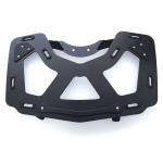 Portapacchi Posteriore Per Topcase In Alluminio Bmw R1200 Rt (07/2014>2018) / R1250 Rt (2019>) / K1600 Gt (2010>) NERO TESTURIZZATO - PP15-ALL-N-TX-R1250RT