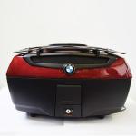 Portapacchi Posteriore Per Topcase In Alluminio Bmw R1200 Rt (07/2014>2018) / R1250 Rt (2019>) / K1600 Gt (2010>) NERO TESTURIZZATO - PP15-ALL-N-TX-R1250RT