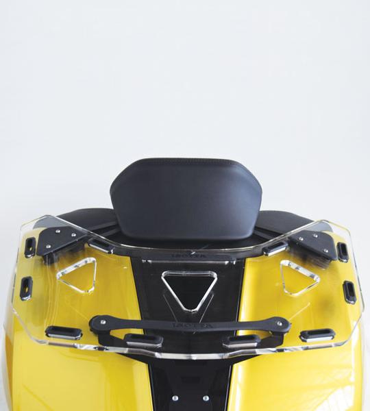 Portapacchi Posteriore In Pmma Fumé Chiaro Bmw K 1600 Grand America (2017>)  - PP17-FC