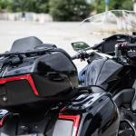 Coppia Di Portapacchi Laterali Fumé Chiaro Per Bmw K 1600 Grand America (2017>) - K 1600 Bagger (2017>)  Fumè chiaro - PP19FC-K1600GRANDAMERICA