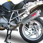 Scarico GPR compatibile con  Bmw R 1200 Gs -Adventure 2004-2009 - Trioval