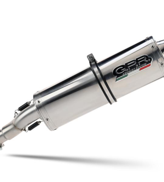 Scarico GPR compatibile con  Bmw F 800 -S -ST 2006-2011 - Trioval