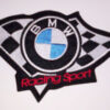 Etichetta ricamata adesiva BMW Racing Sport