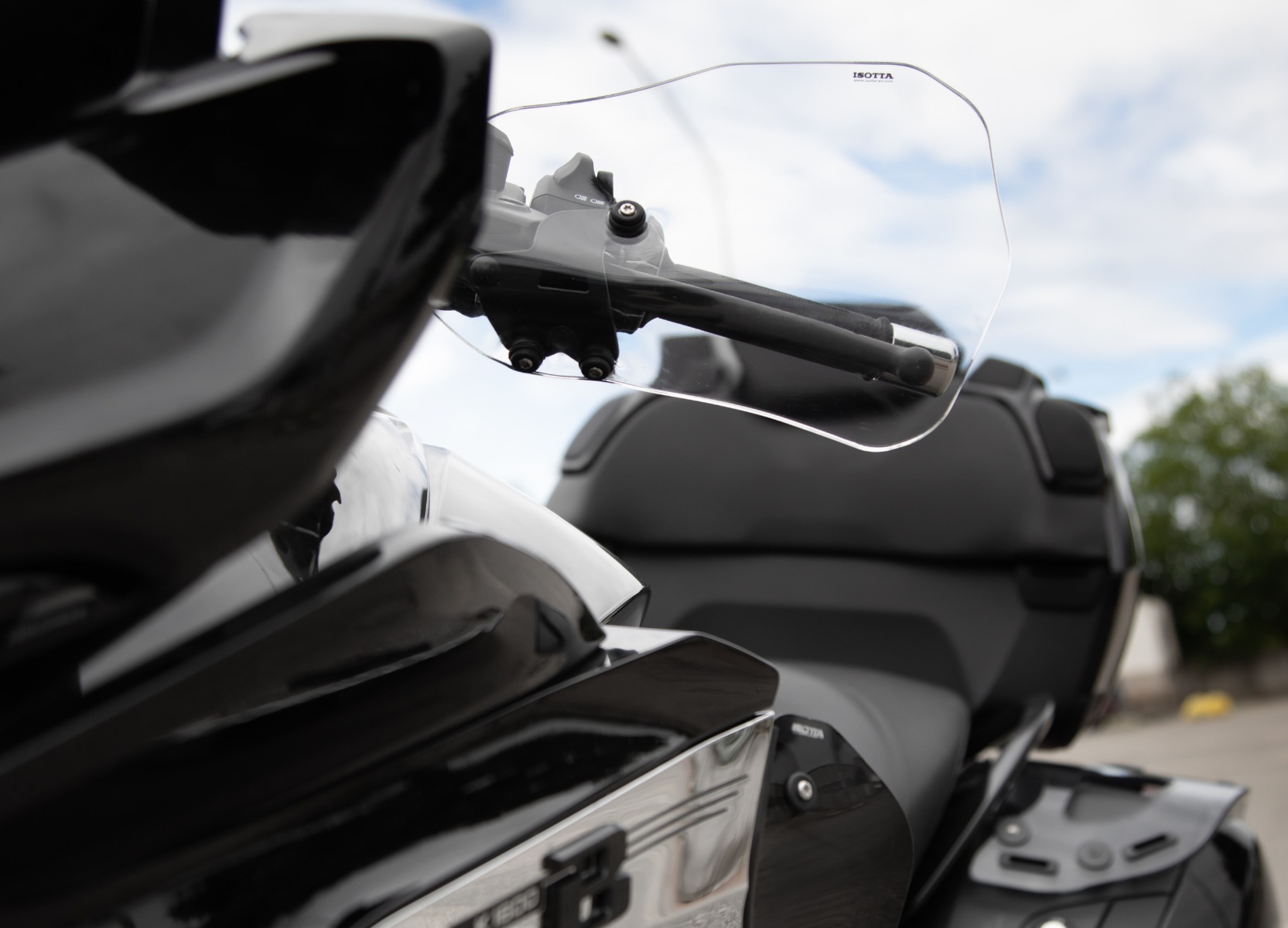 Coppia Di Paramani Bmw K 1600 Grand America (2017>) TRASPARENTE - PM1128-T