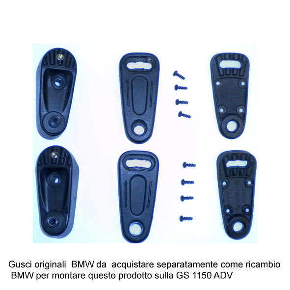 Cupolino Stile Adventure Per Bmw R 1150 Gs 2000 - 2003 Std Fumè chiaro - sc916-FC