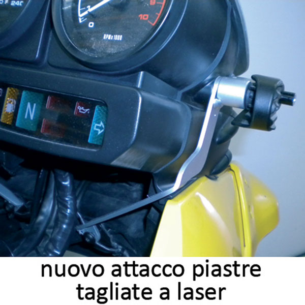 Cupolino Stile Adventure Per Bmw R 1150 Gs 2000 - 2003 Std Fumè chiaro - sc916-FC