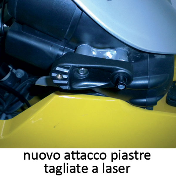 Cupolino Stile Adventure Per Bmw R 1150 Gs 2000 - 2003 Std Fumè chiaro - sc916-FC