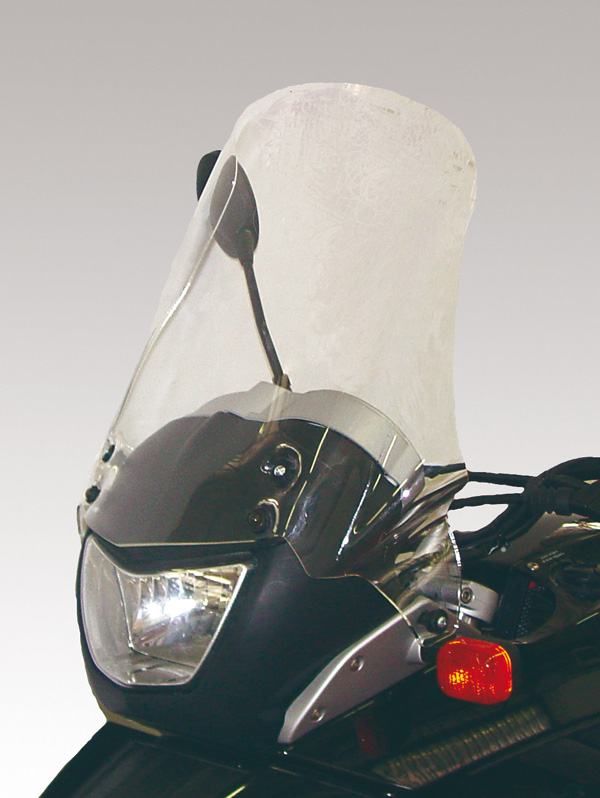 Cupolino Alta Protezione Per Bmw F 650 Gs 2004 - 2007 / Per Moto Con Paramani TRASPARENTE - sc939-T
