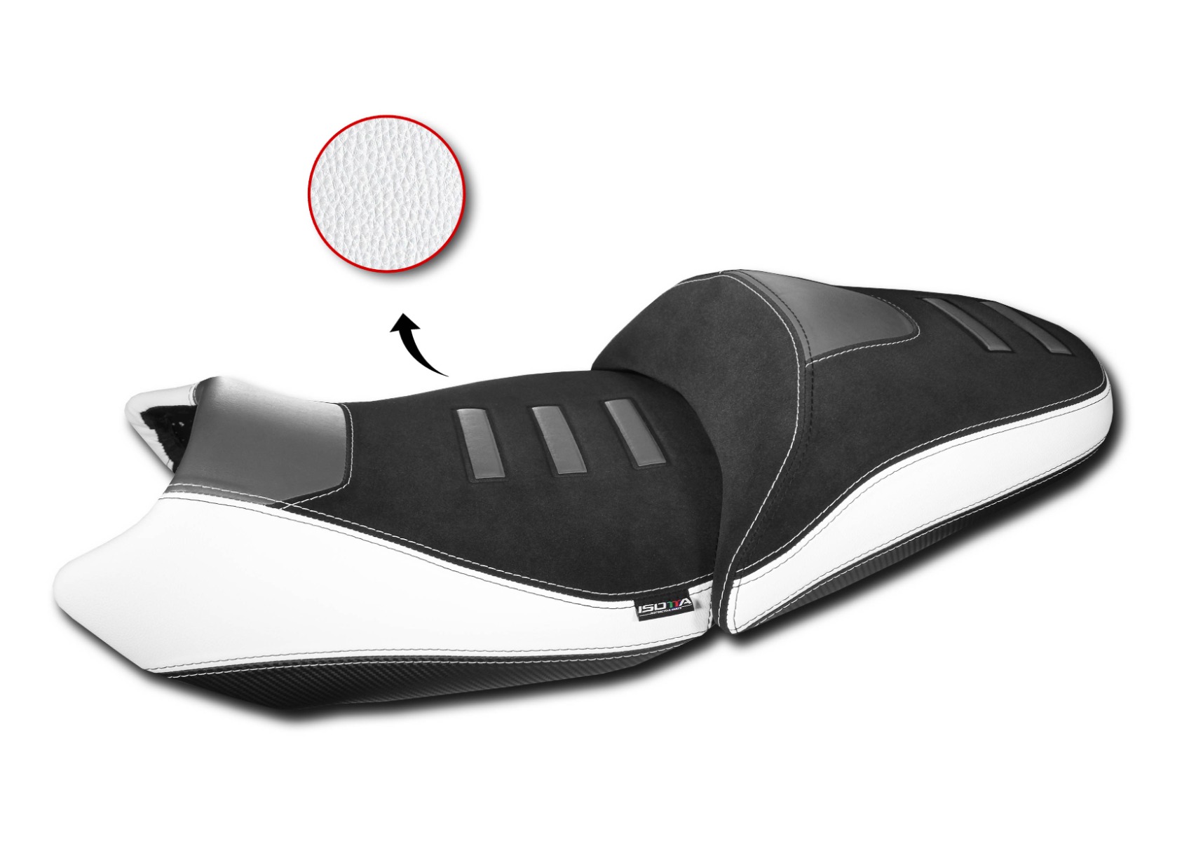 Sella Anteriore Per Bmw R 1300 Gs 2023> BIANCO - SE1162-L-BI-CC