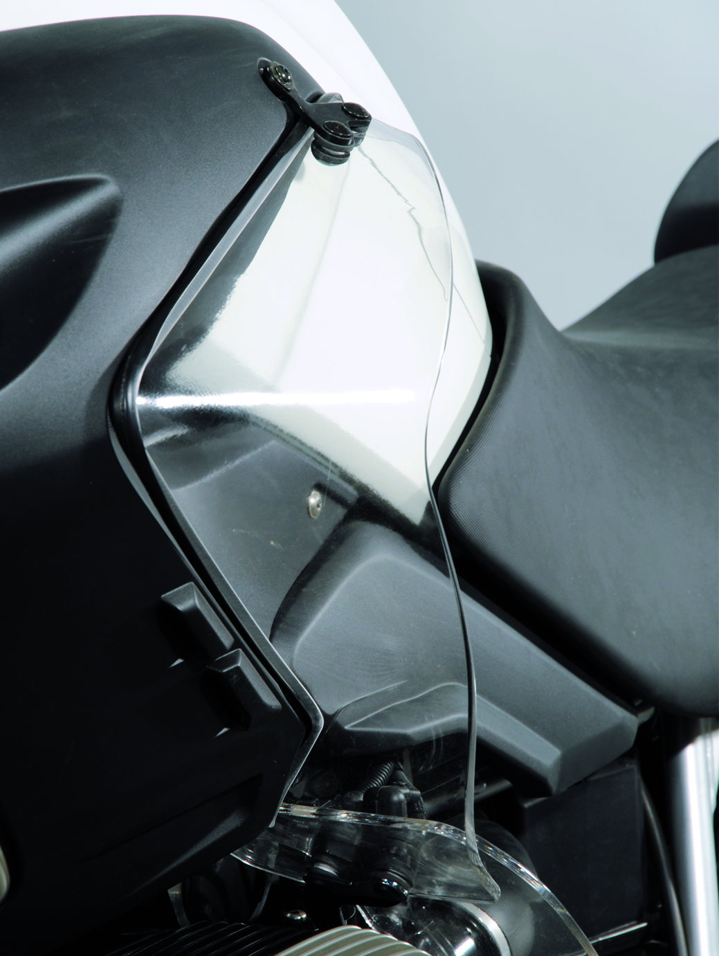 Spoiler Deflettori Superiori Per Bmw R 1200 Gs Standard 2010 - 2012 Fumè chiaro - sp7821-FC