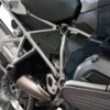 Coppia Di Paraspruzzi Laterali Nero Opaco Per Bmw R 1200 Gs Lc Std 2013-16  - sp7863