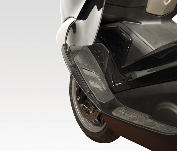 Coppia Di Defelttori Laterali Inferiori Per Bmw C 650 Gt / C 650 Gt Dal 2016 TRASPARENTE - sp8155-T