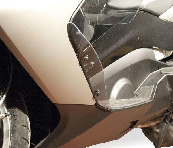 Coppia Di Defelttori Laterali Inferiori Per Bmw C 650 Gt / C 650 Gt Dal 2016 TRASPARENTE - sp8155-T