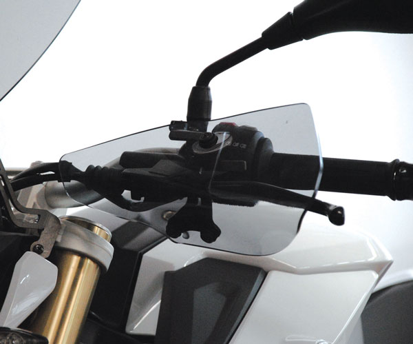 Coppia Di Paramani Per Bmw F 800 R 2009>2019 TRASPARENTE - sp8231-T