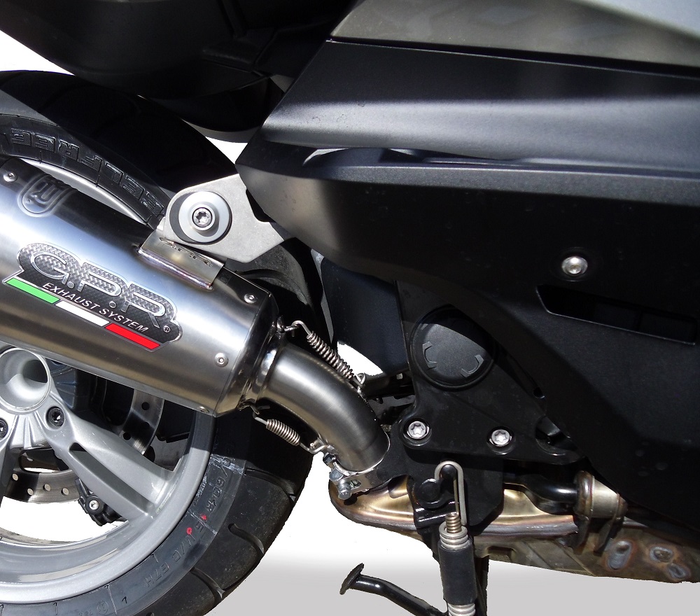 Scarico GPR compatibile con  Bmw C 650 Gt 2012-2015 - Gpe Ann. titanium