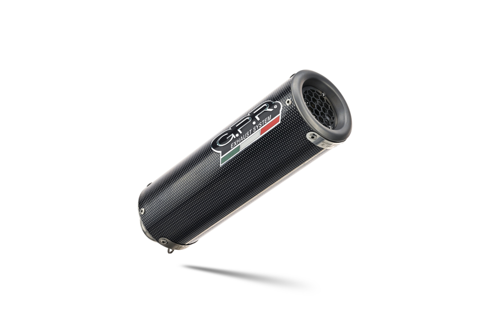 Scarico GPR compatibile con  Bmw R 1200 R 2011-2014 - M3 Poppy