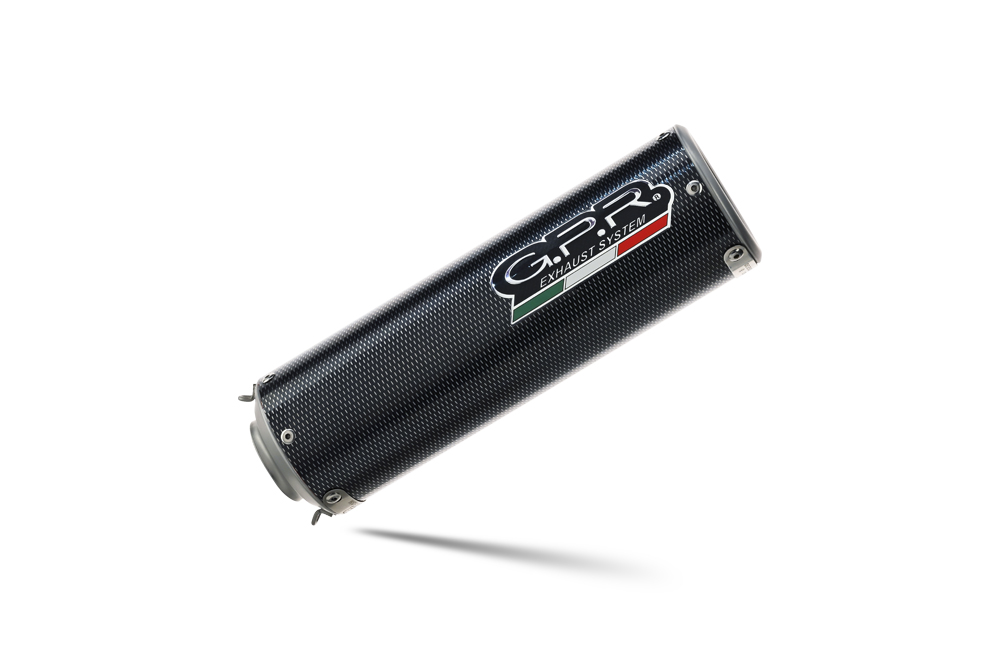 Scarico GPR compatibile con  Bmw R 1200 R 2006-2010 - M3 Poppy