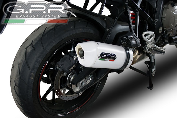 Scarico GPR compatibile con  Bmw S 1000 XR -M  2015-2016 - Albus Ceramic